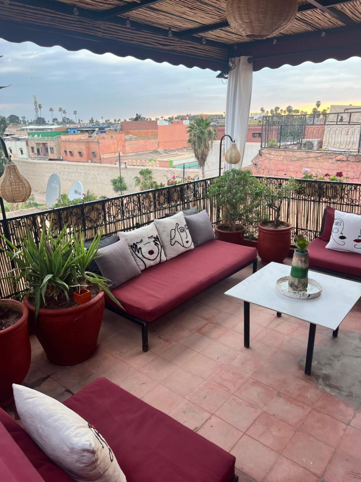 Dar L'Hna Lägenhet Marrakesh Exteriör bild