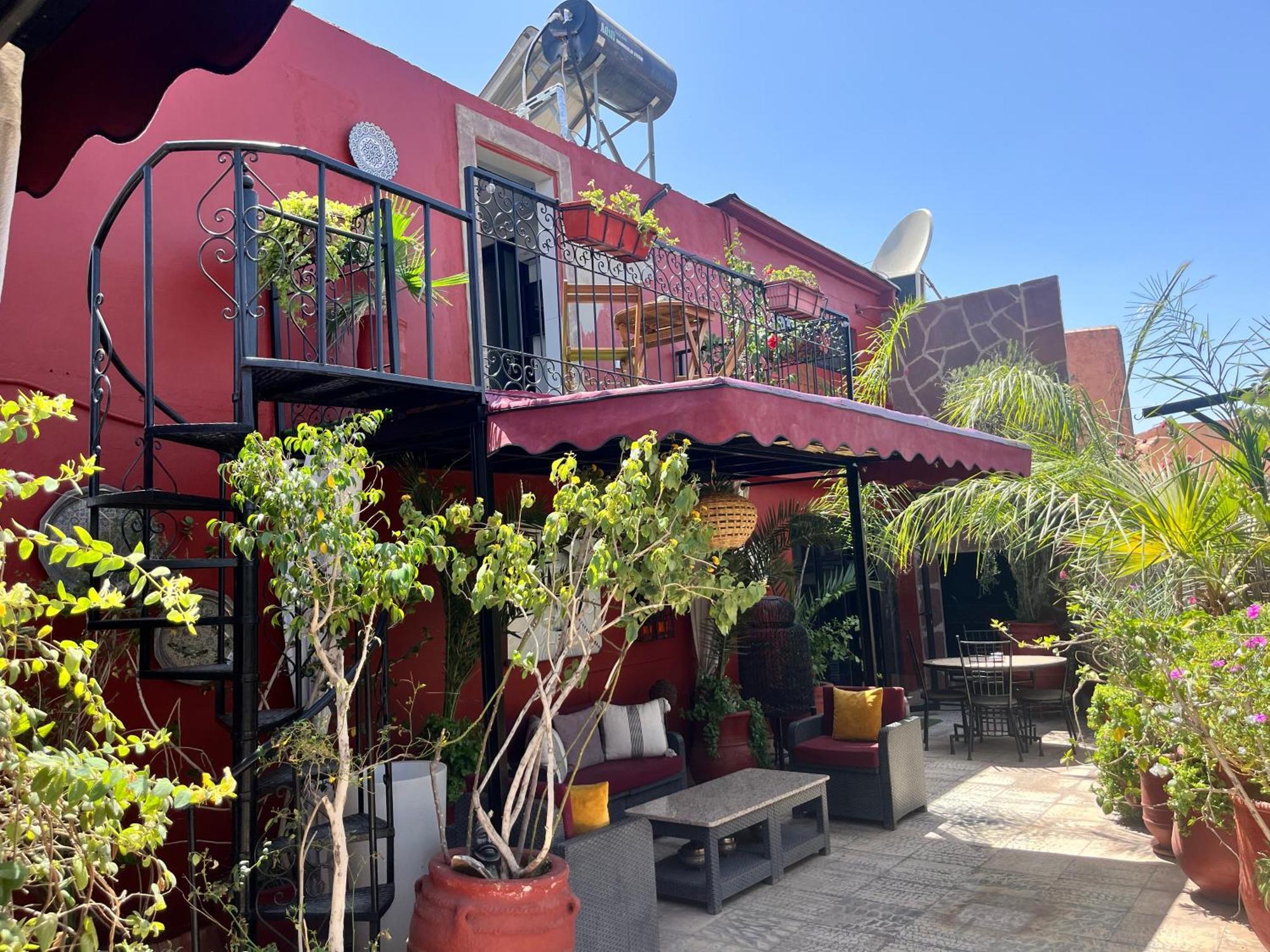 Dar L'Hna Lägenhet Marrakesh Exteriör bild